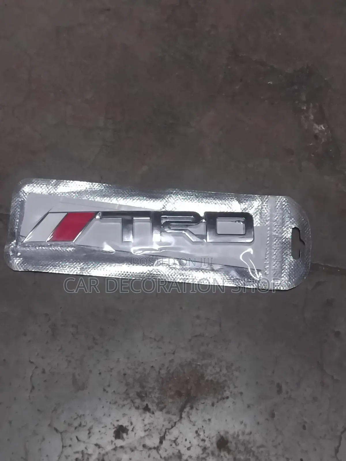 TRD Performance Chrome Finish 3d Luxury Shield Badge