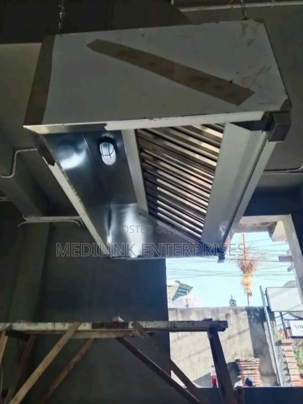 8ft Ss 211 Stainless Steel Commercial Kitchen Hood