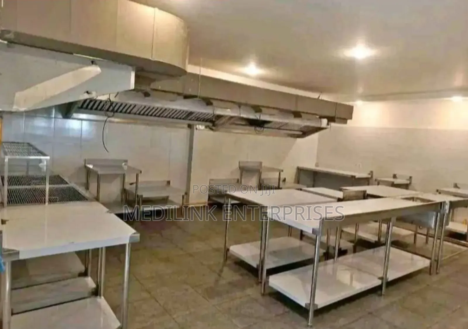 Commercial Kitchen Hood Ss 211 Heav Duty 8ft
