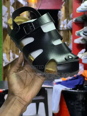 Buckle Leather Cork Sandals “Black”
Sizes :38-45
