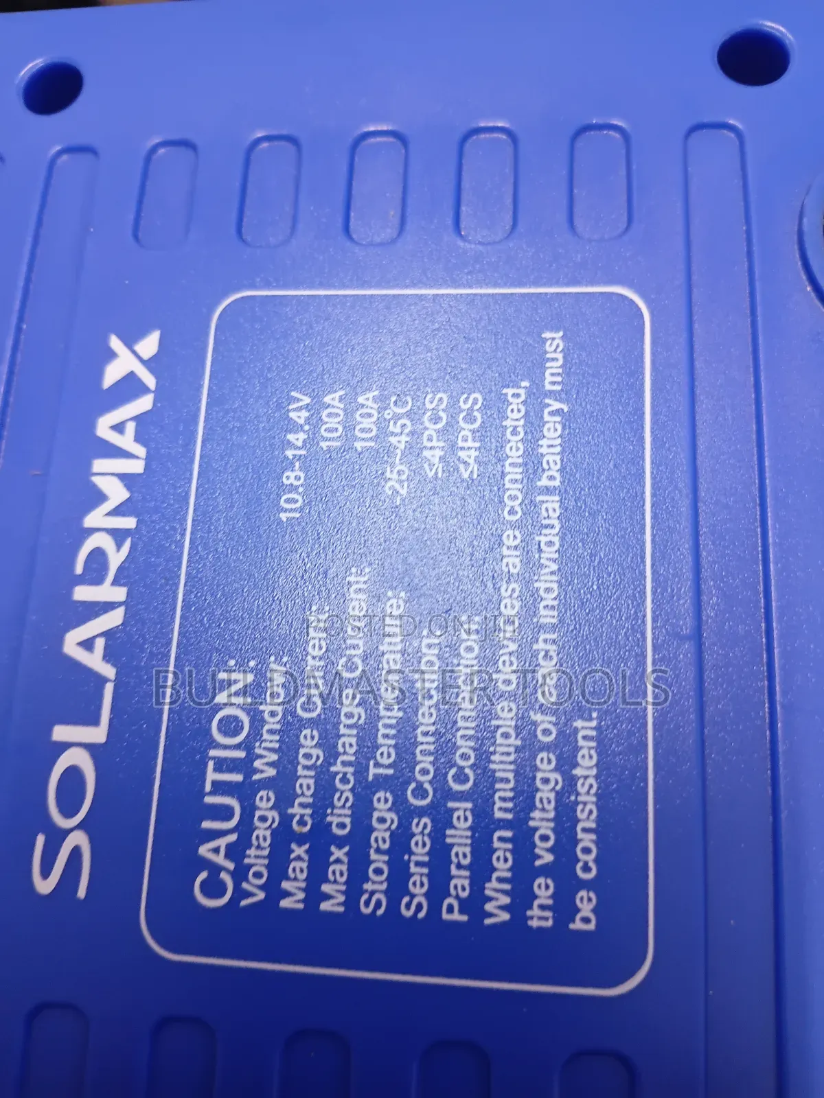 Solarmax 12.8v 100ah Lithium Battery