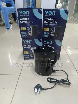 Von 1.7 Litres Upright Corded Kettle
