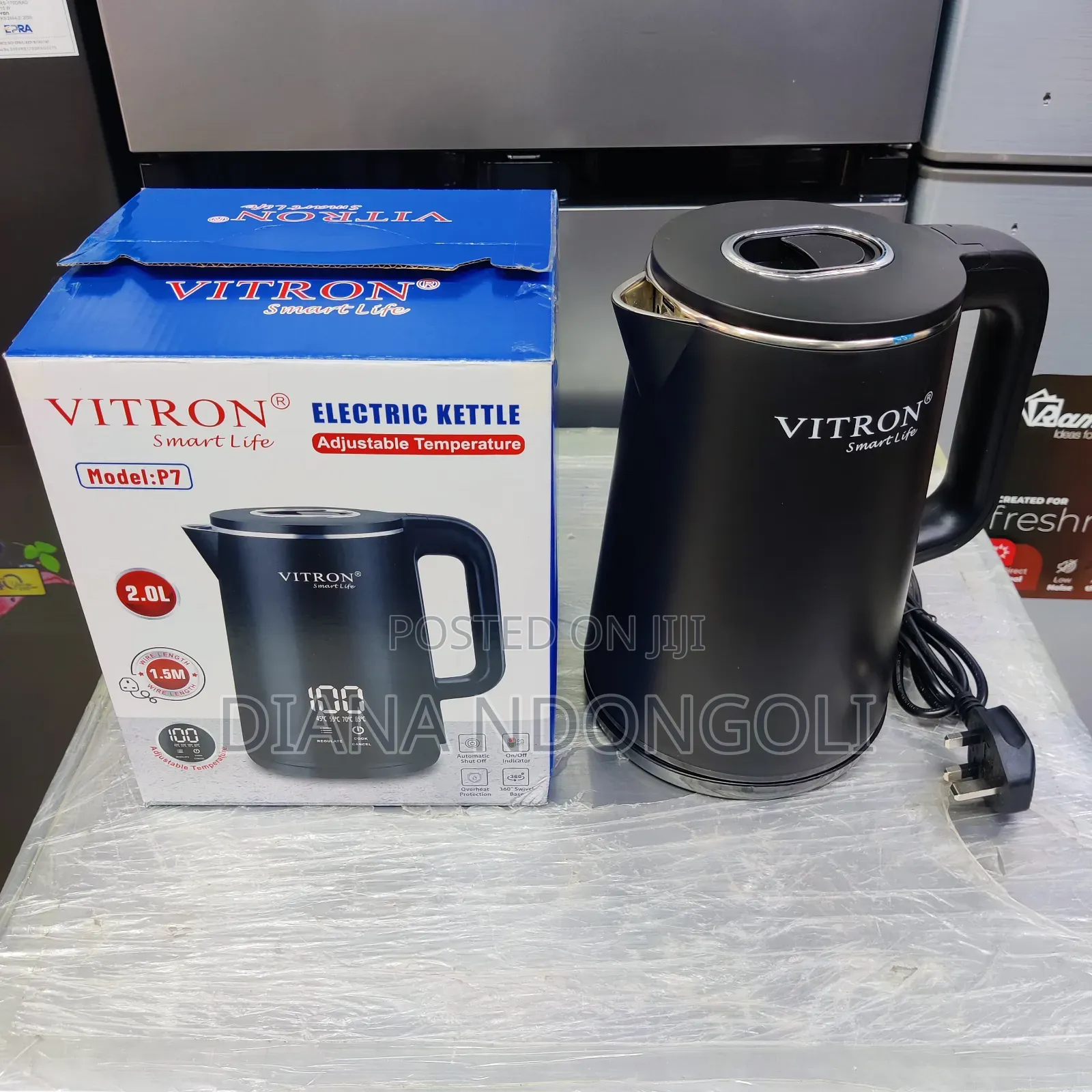 *Vitron Kettle P7 2l New Sleek Design
