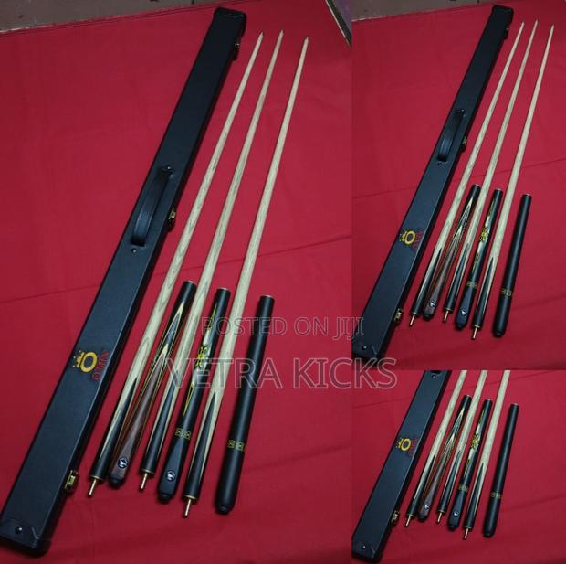 Detachable Cue Sticks • Professional Pool Accessories / Strong Grip