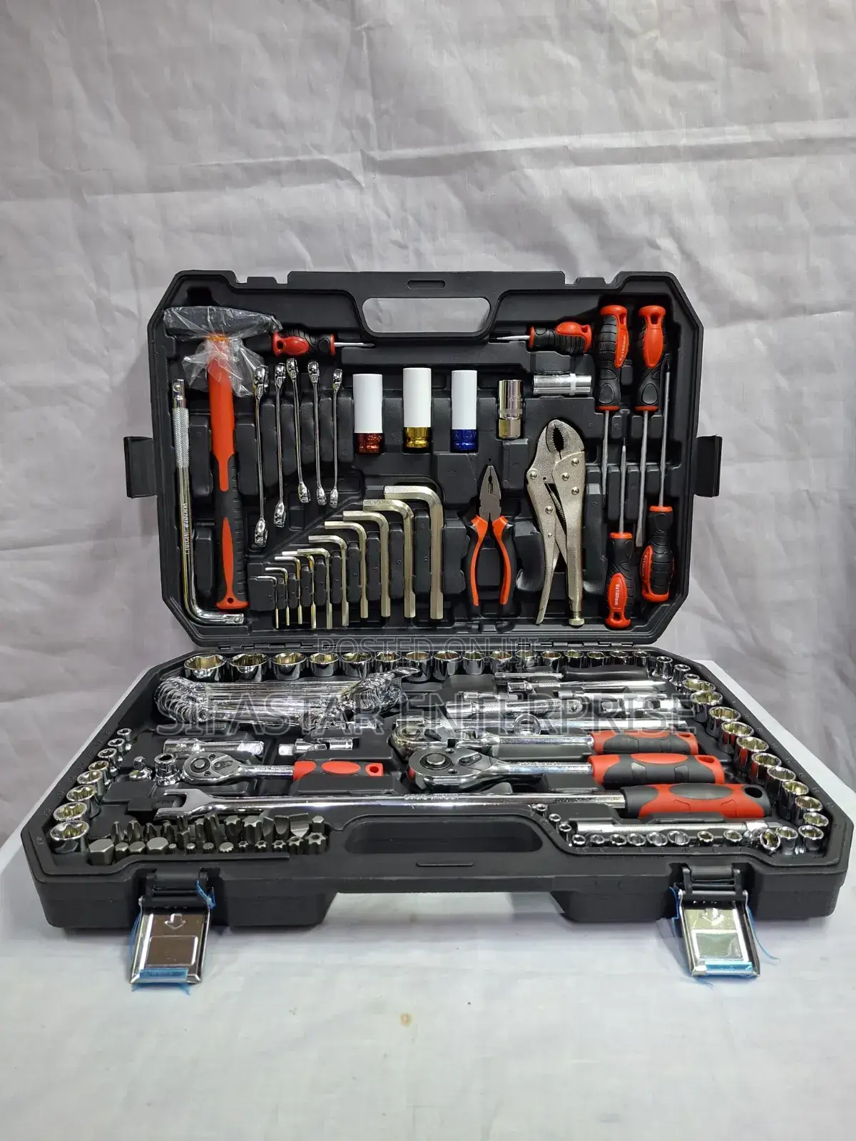 142+2pcs Chrome Vanadium Toolset