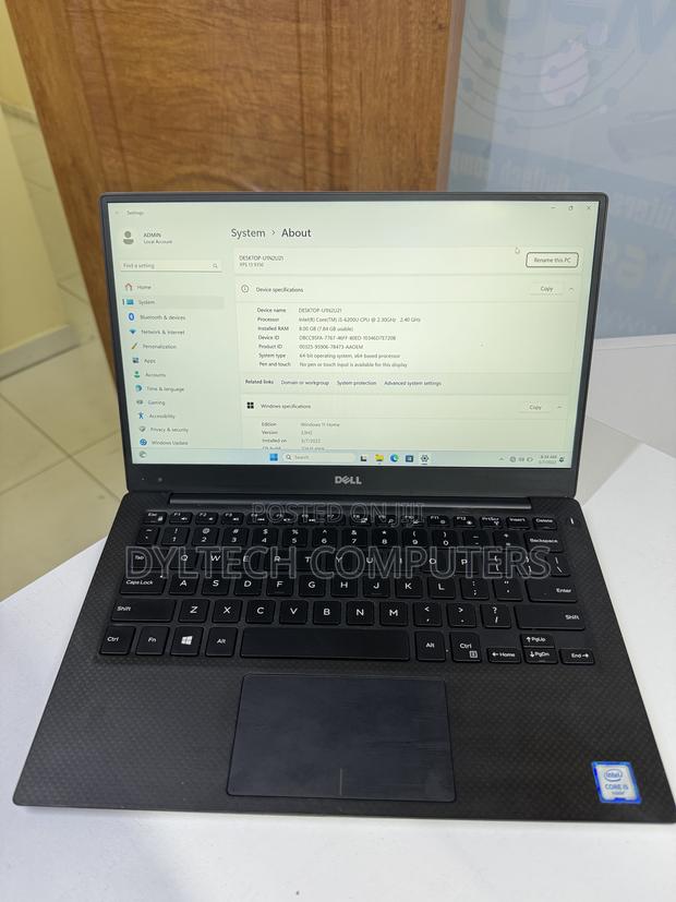 Laptop Dell XPS 13 (9350) 8GB Intel Core i5 SSD 256GB