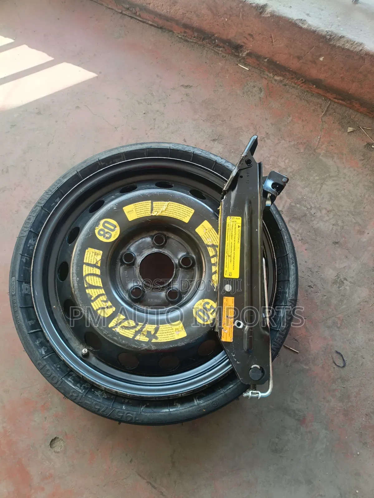 Porsche Cayenne Spare Wheel