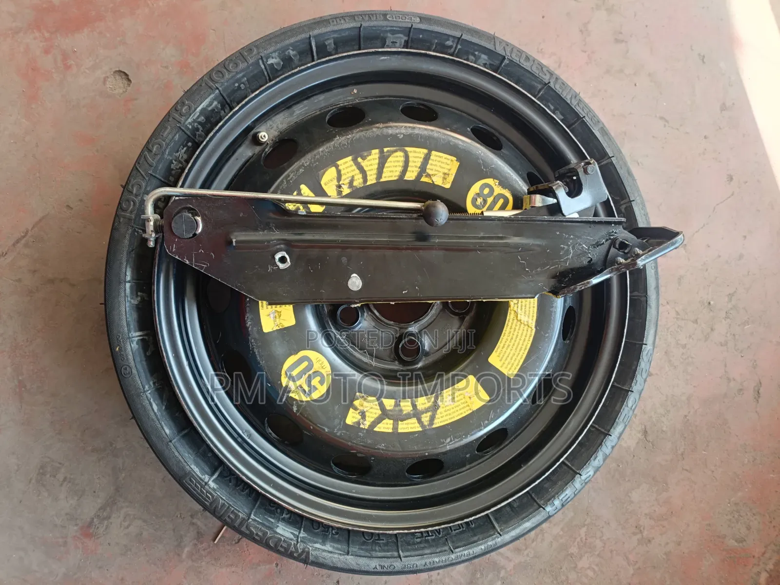 Porsche Cayenne Spare Wheel