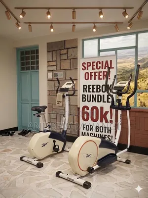 Ex Uk Reebok Elliptical Exercise Bike