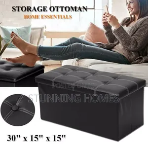 Foldable Ottoman Storage