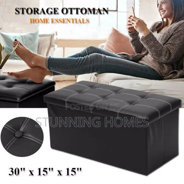 Foldable Ottoman Storage