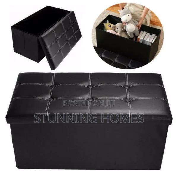 Foldable Ottoman Storage - thumbnail 2