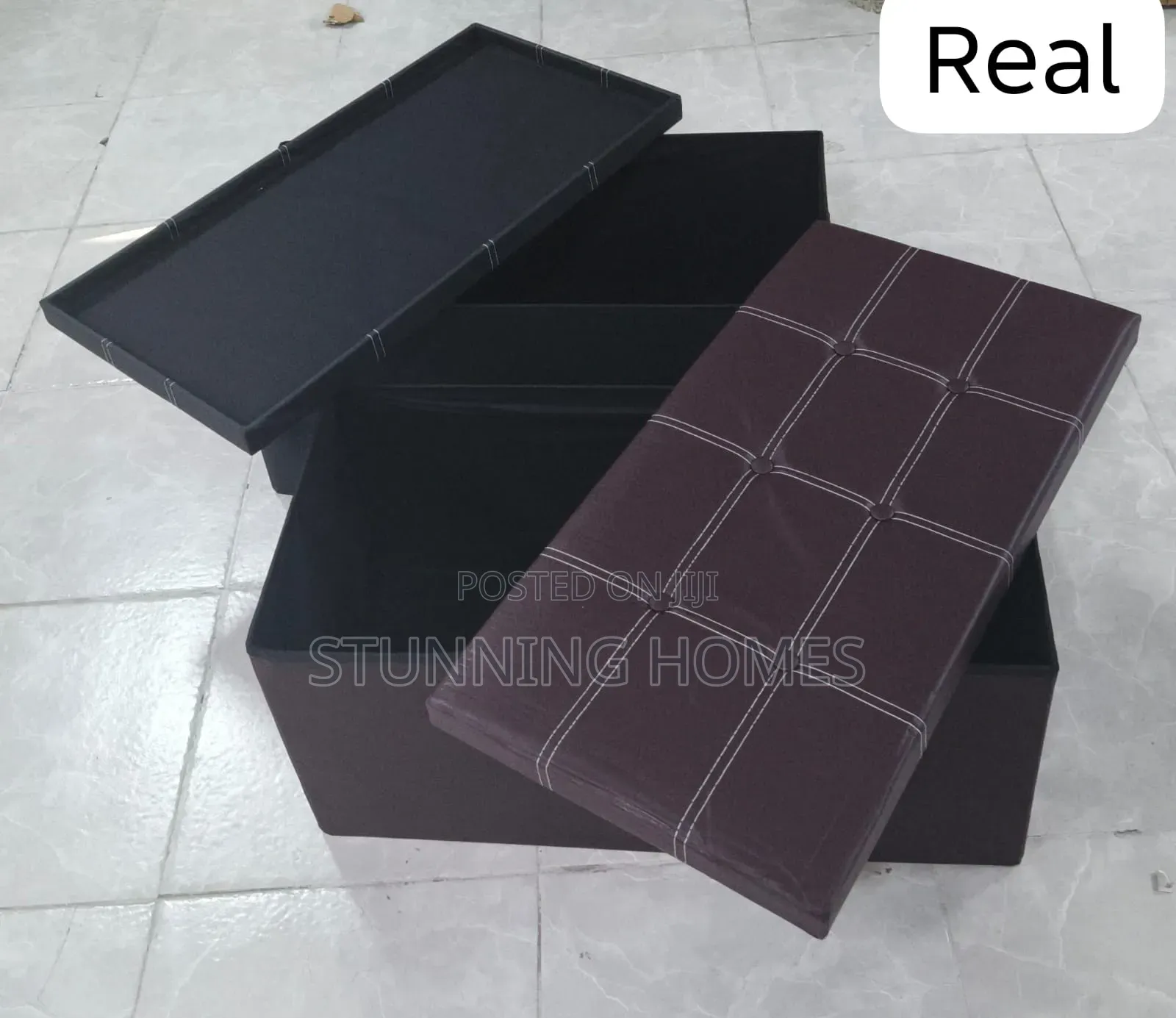 Foldable Ottoman Storage