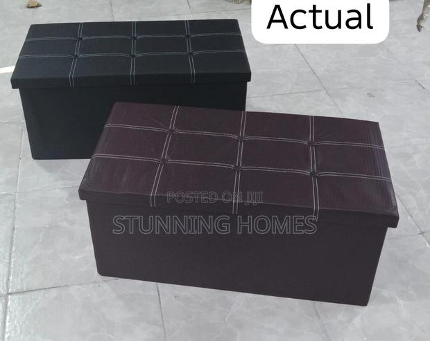 Foldable Ottoman Storage - thumbnail 4