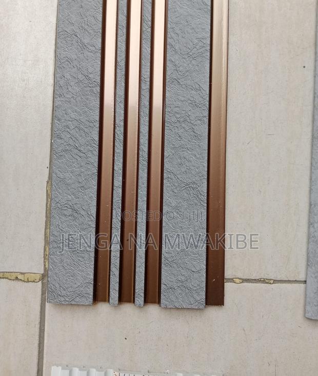 Premium Bronze Groved Ps Fluted Accent Wall Panels - thumbnail 2