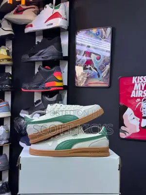 Puma Indoor "Frosted Ivory Vine Gum"