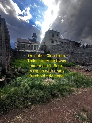 Prime Plot in Ruiru -Next to Ku Ruiru Campus