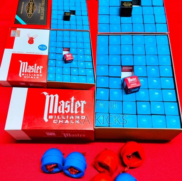 Blue Pool Chalks Chalk Holders | Billiard Accessories