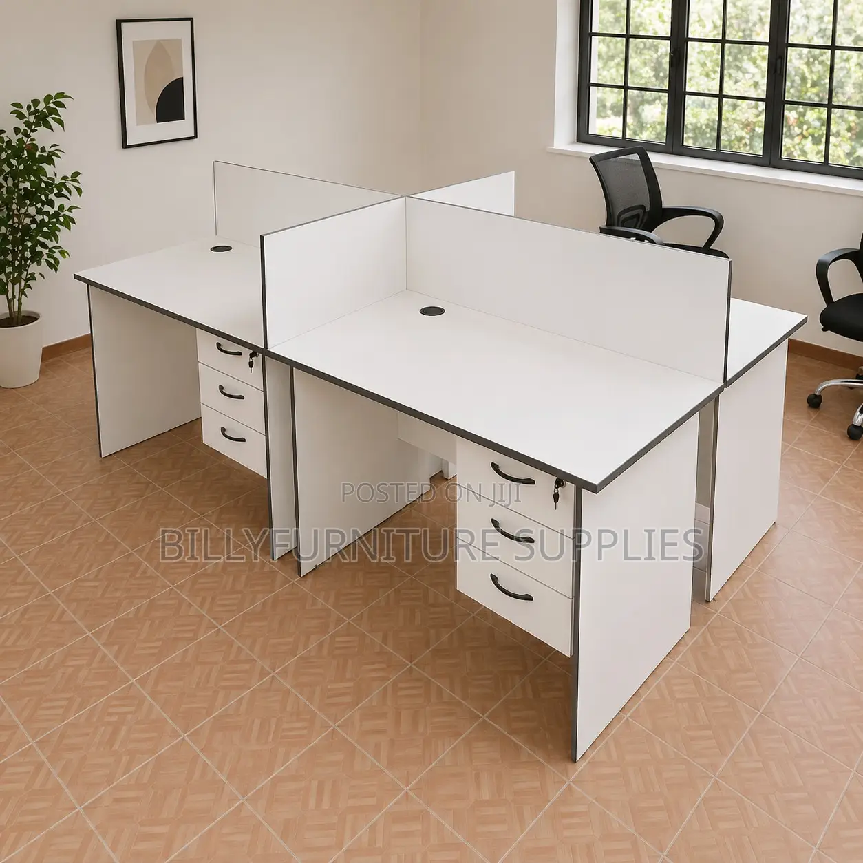 Best 4 Way Workstation Nairobi Kenya – Modern Office Furniture