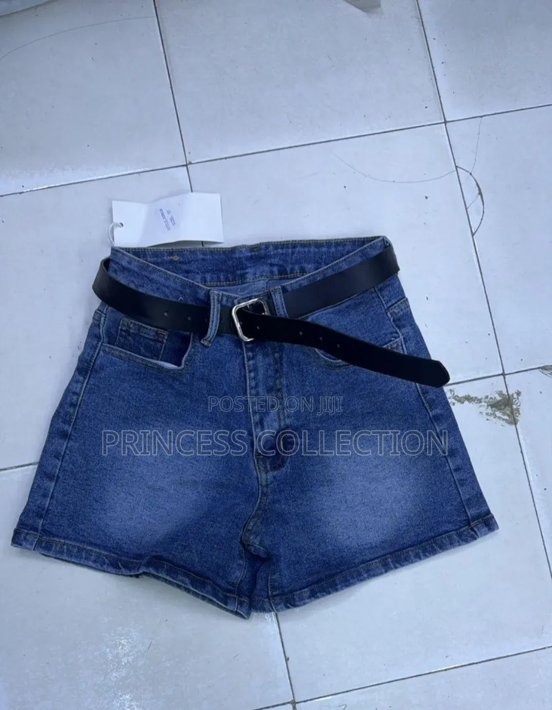 Women Denim Short, Top, Sneakers