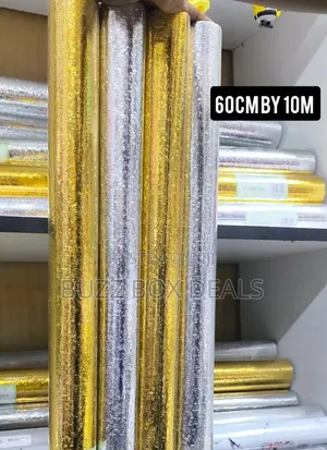 Gold Silver Self Adhesive Contact Papers