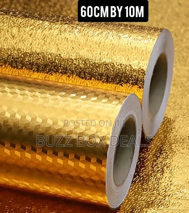 Gold Silver Self Adhesive Contact Papers - thumbnail 2