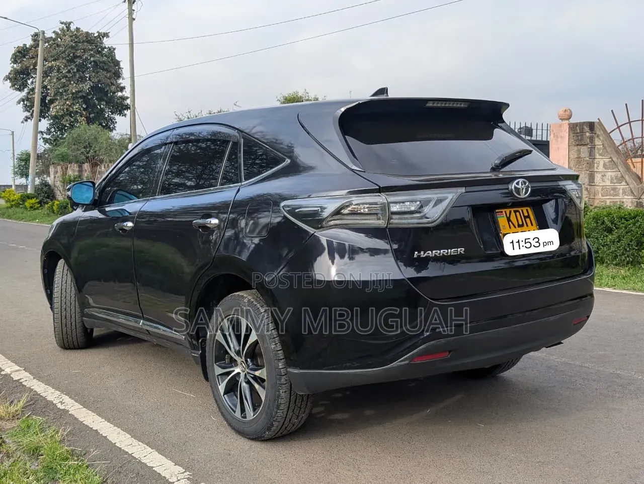 Toyota Harrier 2015 Black