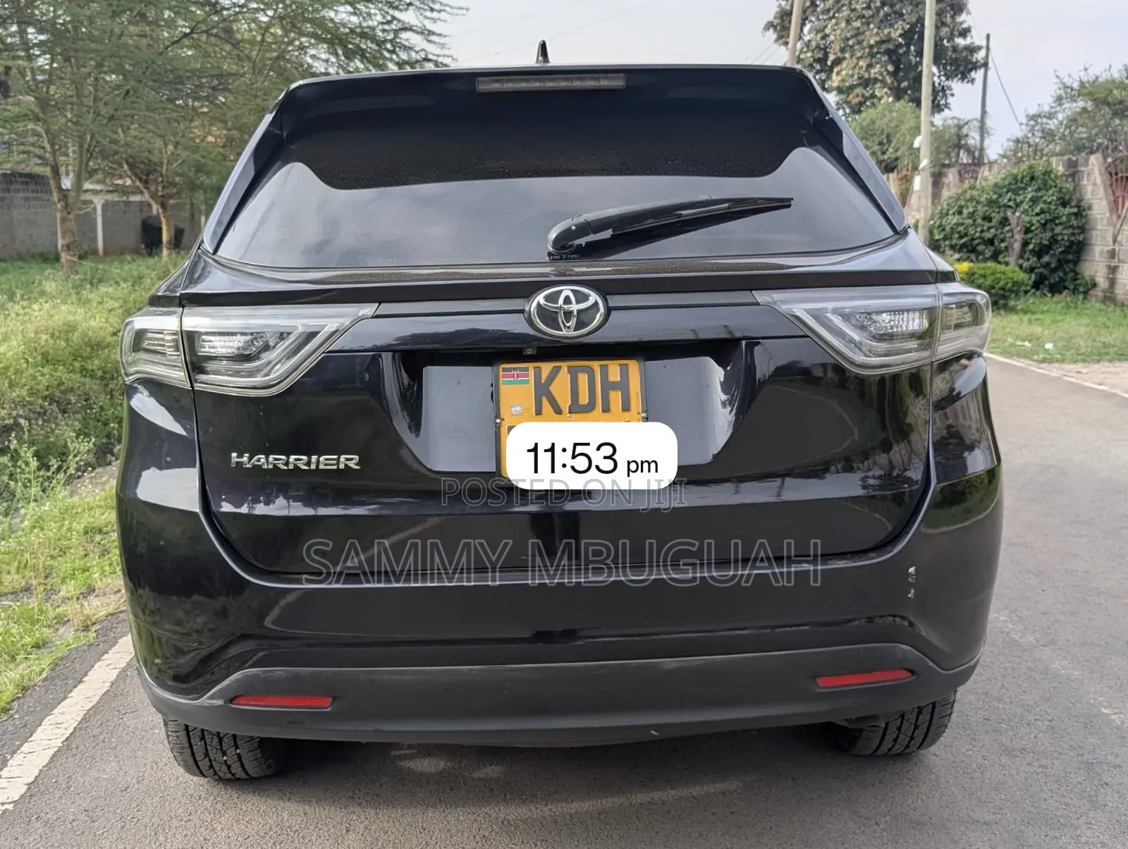 Toyota Harrier 2015 Black