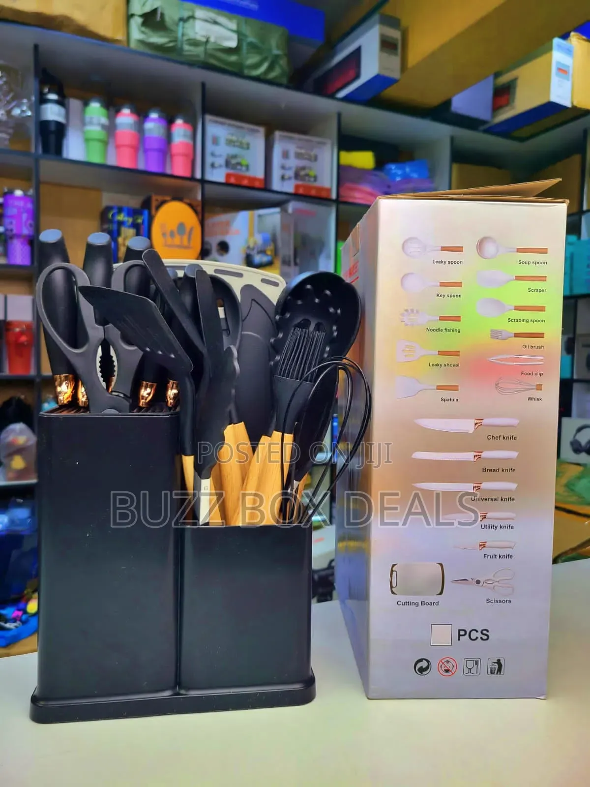 24 Pcs Silicon Cutlery Set
