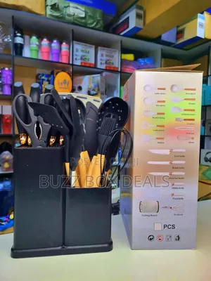 24 Pcs Silicon Cutlery Set