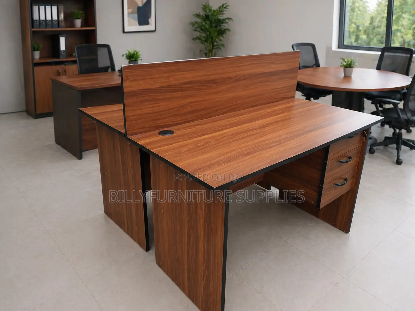2 Way Workstation in Nairobi – Modern Office Desk Setup