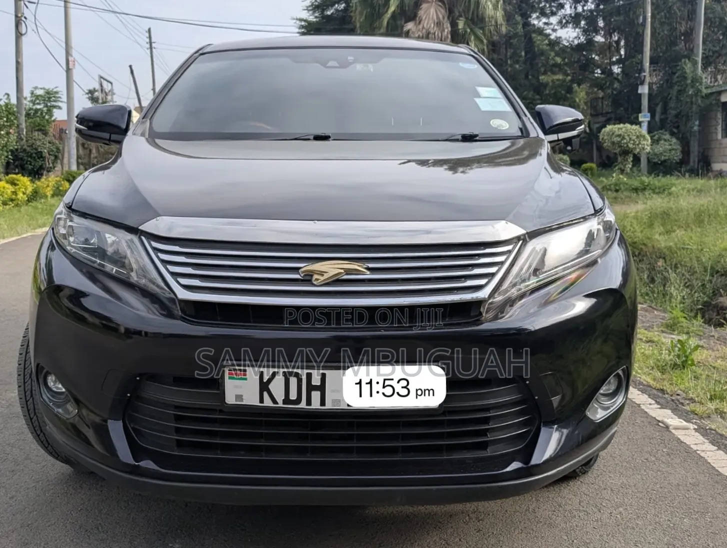 Toyota Harrier 2015 Black