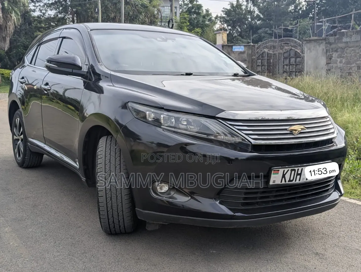 Toyota Harrier 2015 Black