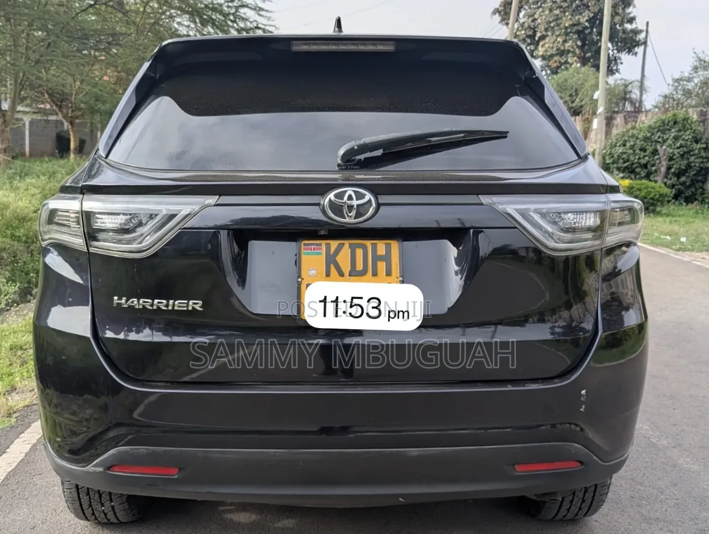 Toyota Harrier 2015 Black