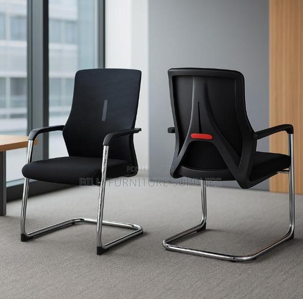 Visitors Chair With Armrest Nairobi – Perfect Waiting Area Seating