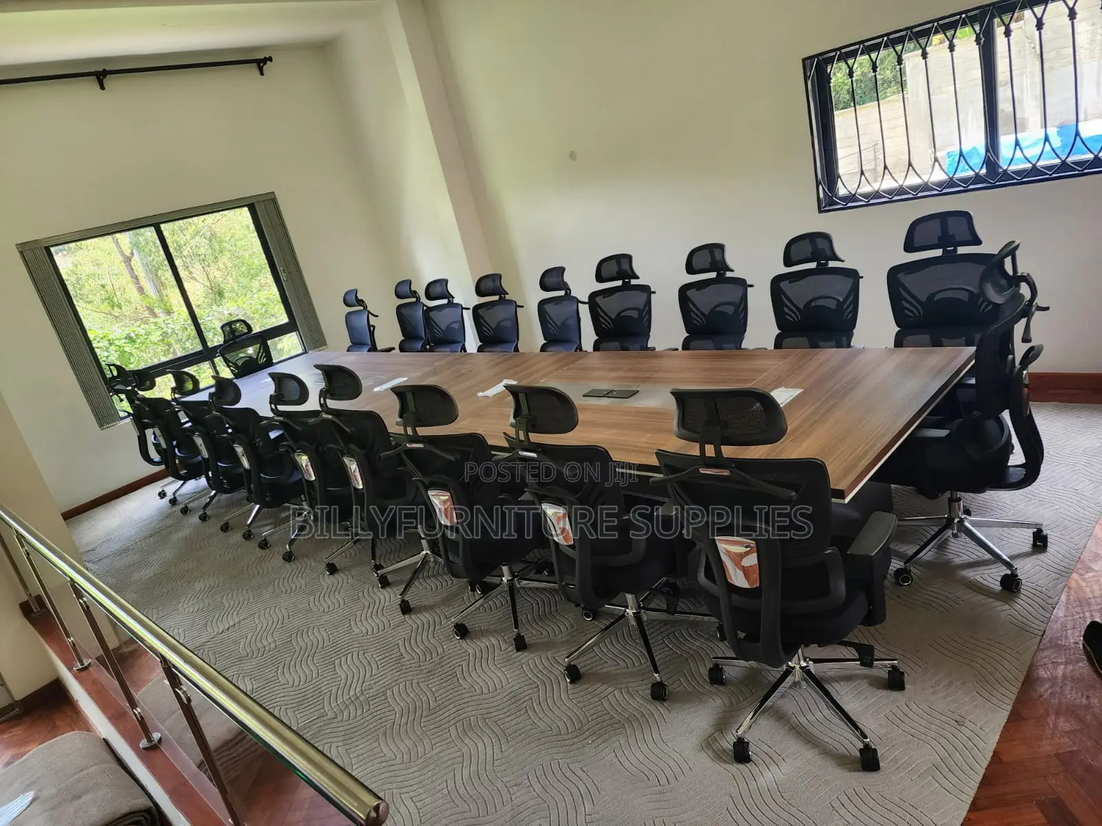 6 Meter Executive Boardroom Table Nairobi – Premium Office Furniture