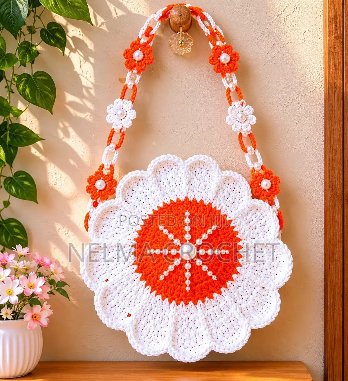 Bloompetal Crochet Bag