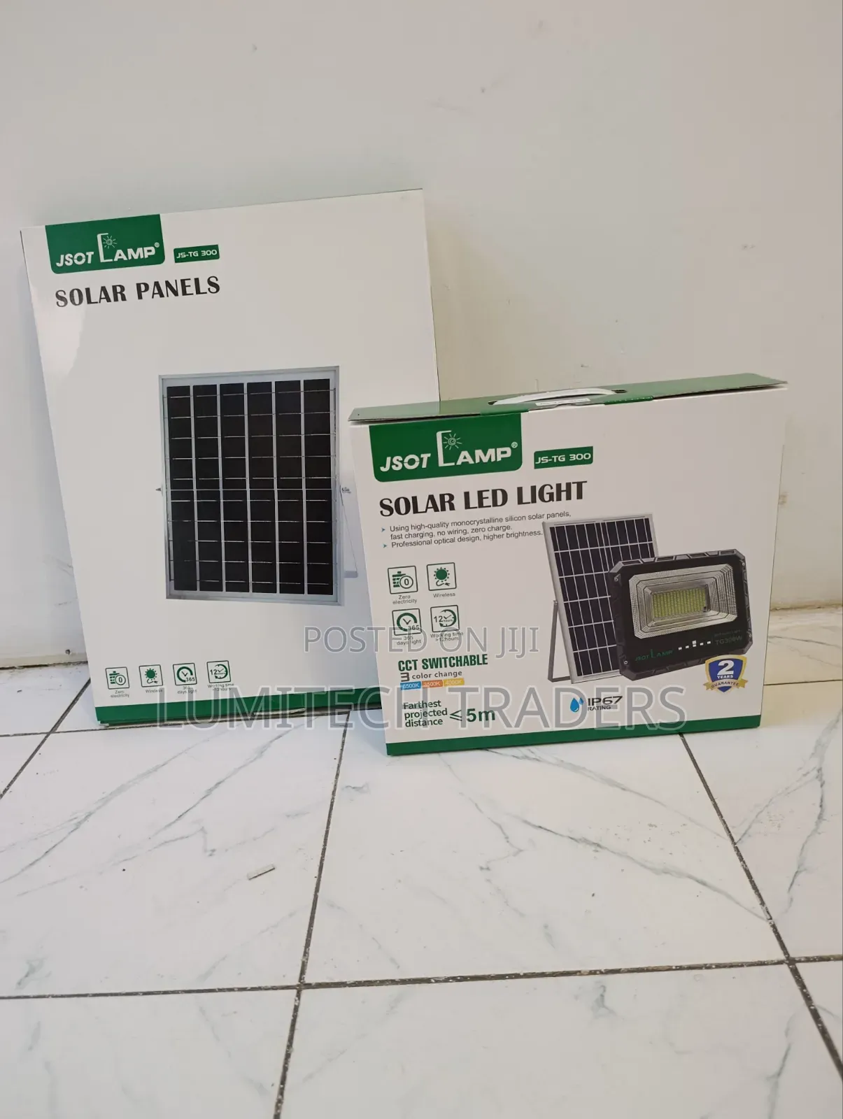 Jsot Tg-300 Solar Floodlight -300watts