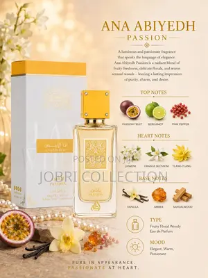 Ana Abiyedh Passion by Lattafa Fragrance/Perfume Available
