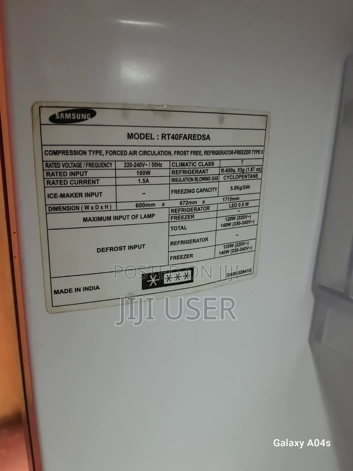 Samsung Fridge