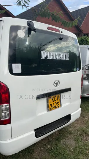 Car Hire 14 Seater Toyota Hiace
