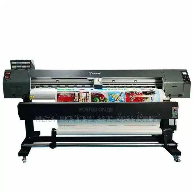New Roll to Roll 1.8m Large Format Banner Printing Machine Printer - main view
