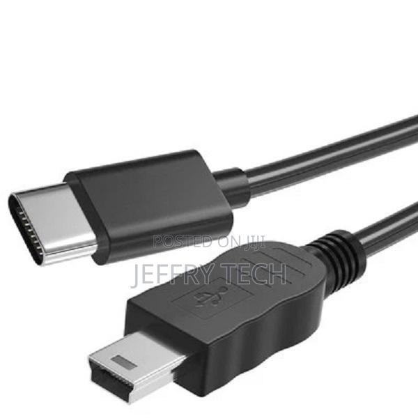 Usb-C to Mini Usb Cable,Type-C Mini-B Charging Cord Compatible
