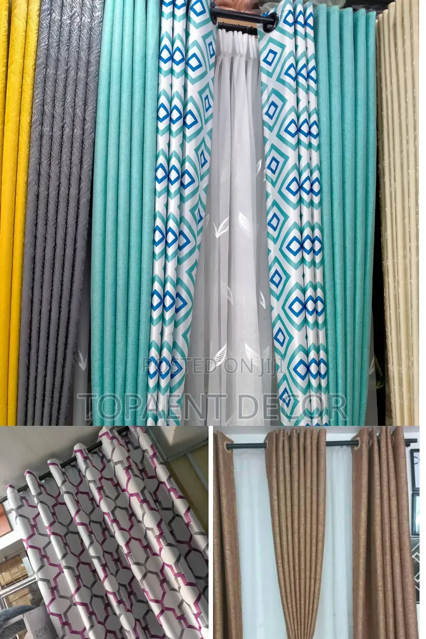 Fully Stitched House Elegant Window Curtains