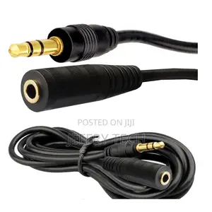 Male to Female 3.5mm Aux Audio iPod Mp3 Headphone Stereo Extension Cab