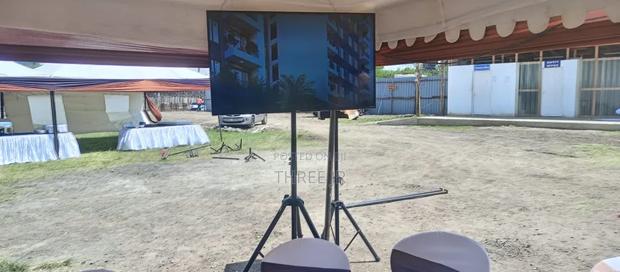 Tv Screens in an Exhibition Set Up Available for Hire 55inch