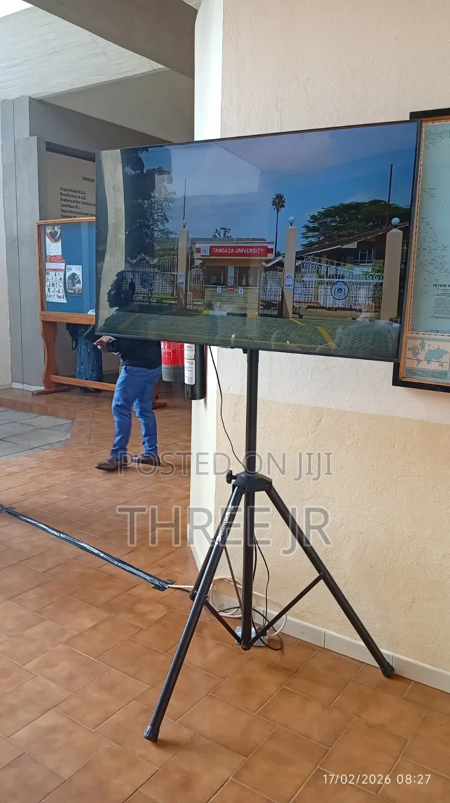 Tv Screens in an Exhibition Set Up Available for Hire 55inch