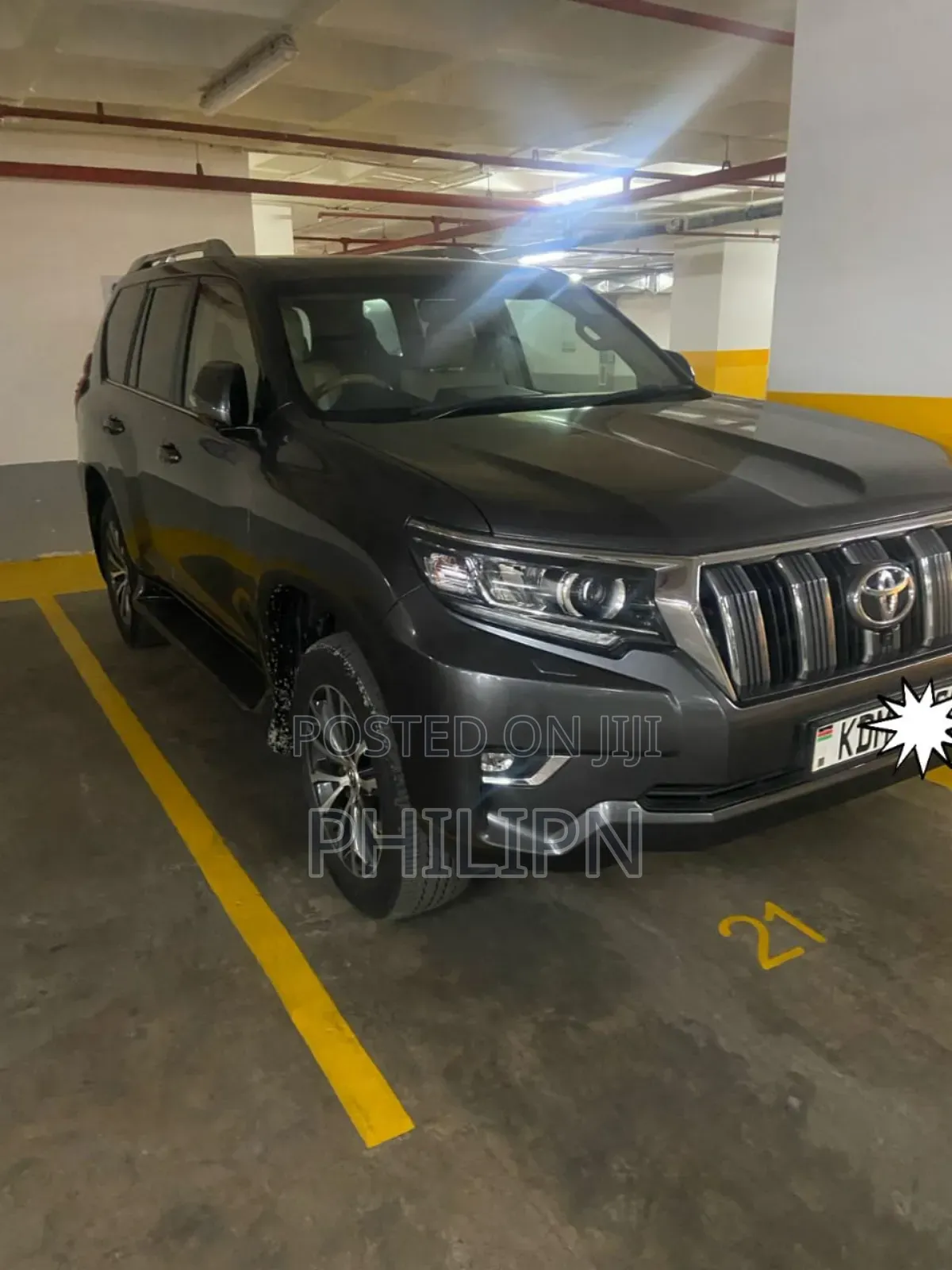 Toyota Land Cruiser Prado 2023 Gray