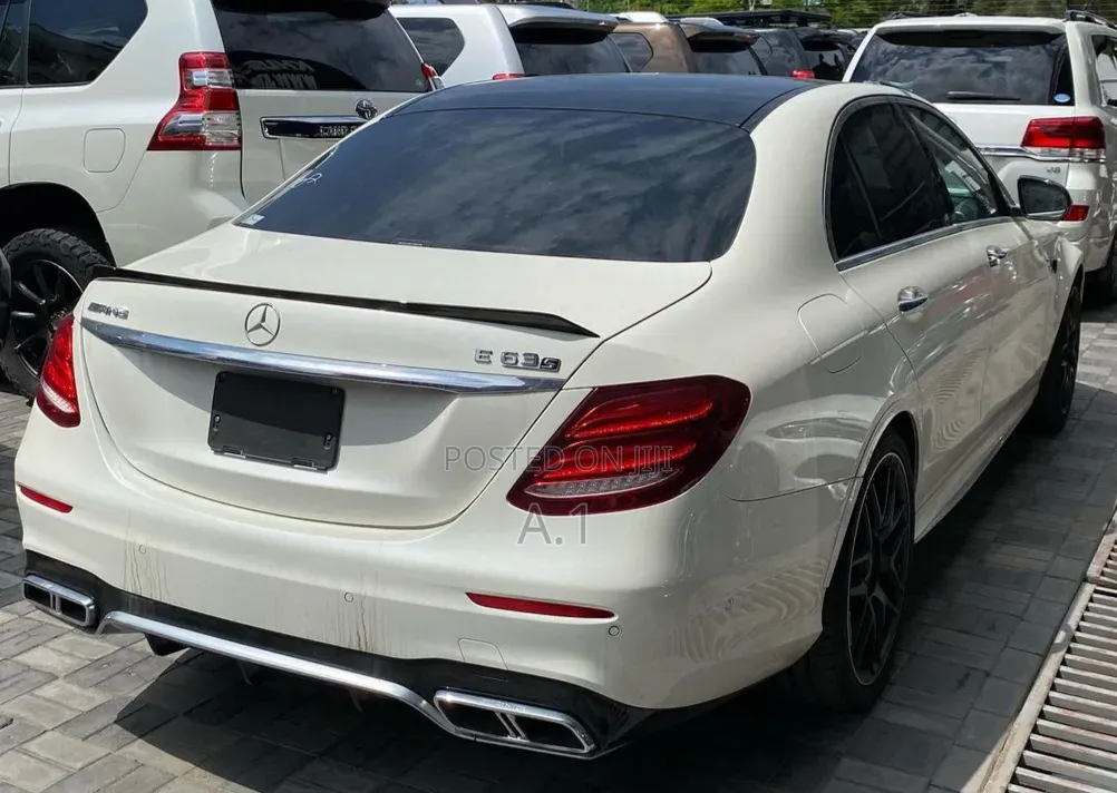 Mercedes-Benz E63 2019 White