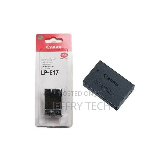 Canon Lp-E17 Lithium-Ion Battery 1040mah for Eos 800d, 250d, 200d, 75